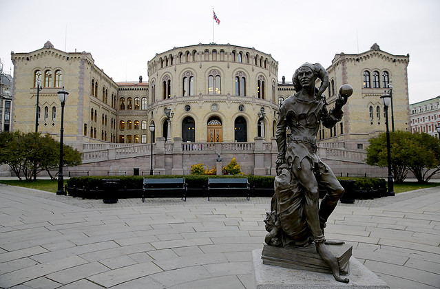 Stortinget i Oslo (Foto: News Øresund - Jenny Andersson  © News Øresund(CC BY 3.0)) Stortinget i Oslo
