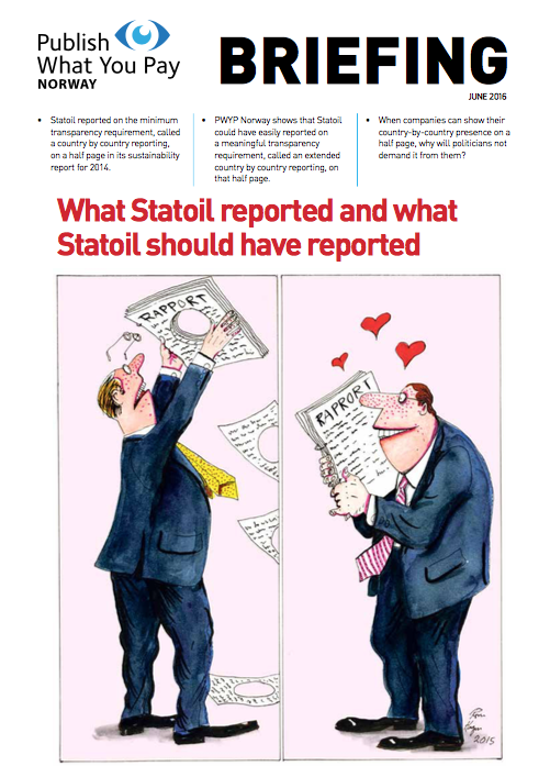 Pwyp Norway S Evaluation Of Cbcr Over Four Financial Years